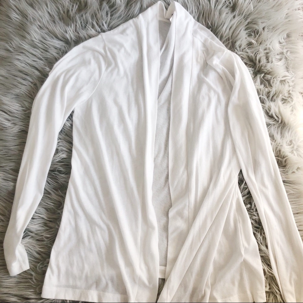 White Cardigan